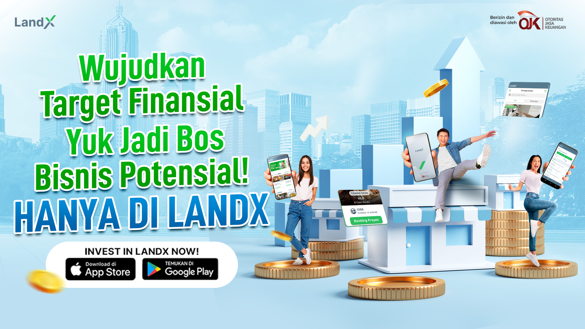 Cara Registrasi di Aplikasi LandX, Platform Equity Crowdfunding